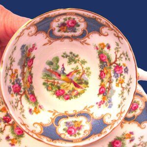 Coalport Est 1750 bone china made in England Broadway Blue of